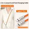 Type-C ถึง L-Crossbody-สีส้ม