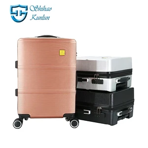 Modern Hard Shell Lightweight Spinner Trolley Suitcase Anti-Theft Waterproof Features Portable Carry-On Luggage China Factory