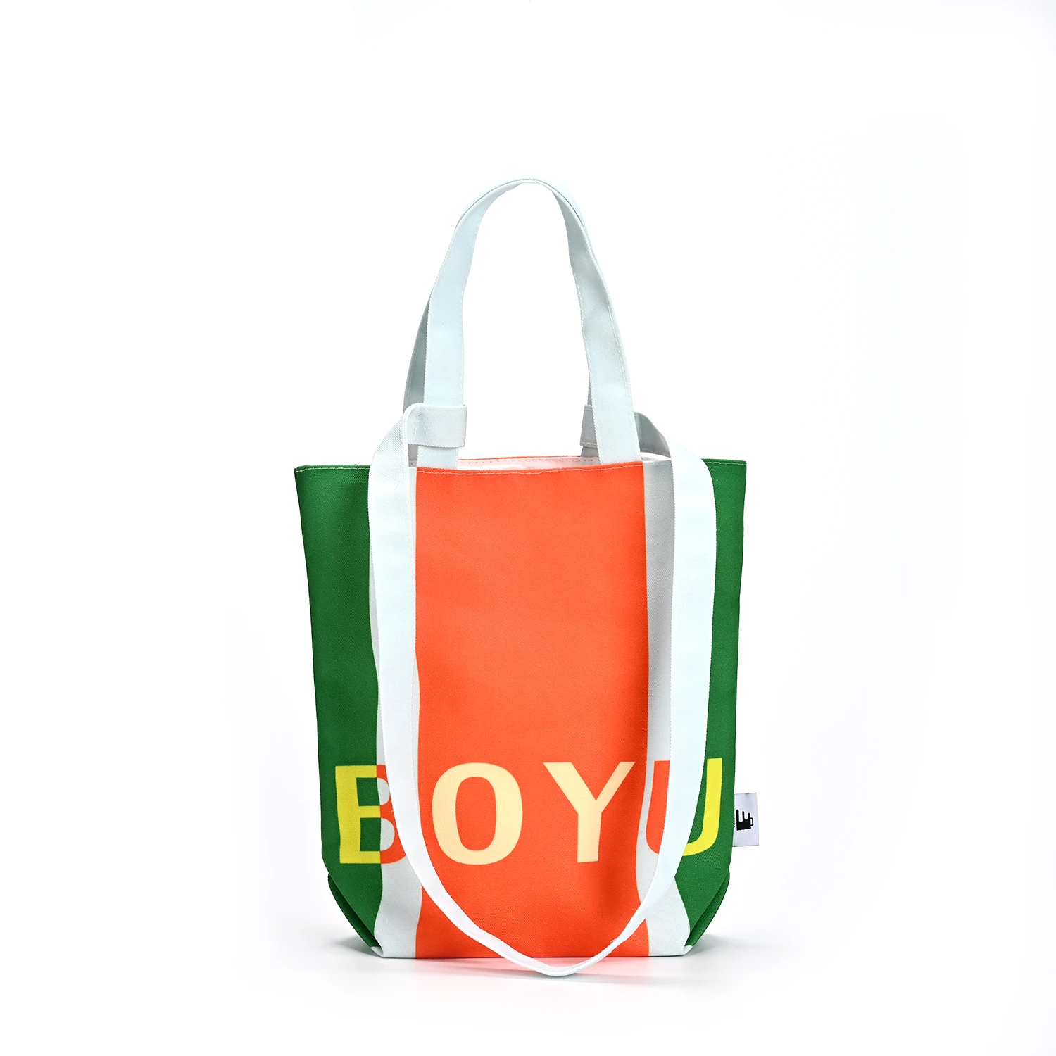 Eco-Friendly Reusable Cotton Material Jute Tote Bag with Linen Cotton Handle Custom Logo Printed Eco-Bags for Shopping factory