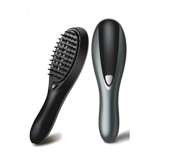 Electric Vibrating oil massage hair growth brush comb scalp care nourishing and stimulating comb