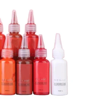Plant Color Cream Liquid Pigment Dye for Lip Gloss Cosmetic