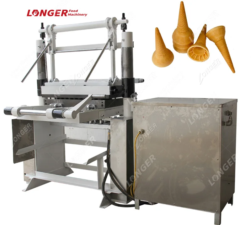 Cheaper Price Ice Cream Cone Making Semi Automatic Wafer Bake Cone Maker Machine in Pakistan