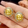 Golden Balls earrings
