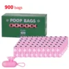 รอยเท้าสีชมพู 60 ม้วน + กล่องใส่