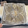 White Yellow Paisley
