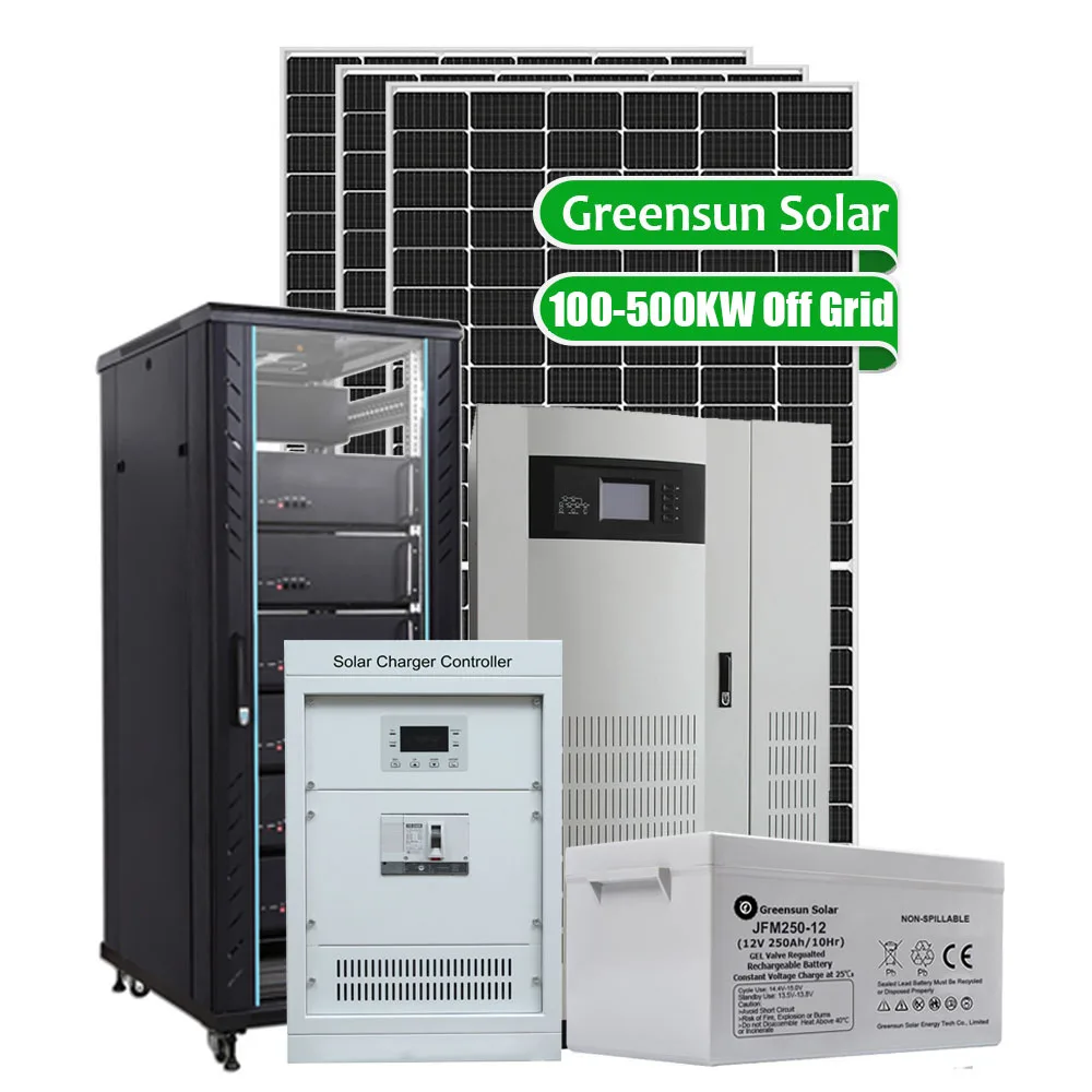 Home Use 300KW Photovoltaic System Solar Power System Hybrid Off Grid Kit Solar System 300KW