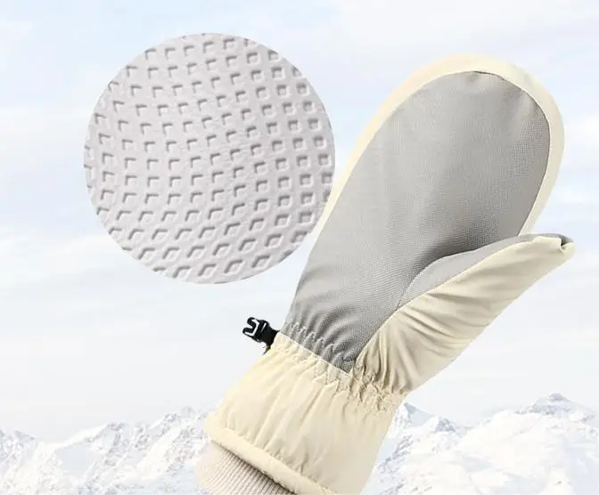 Спортивные лыжные рыболовные перчатки с полным пальцем зимние теплые водонепроницаемые для унисекс