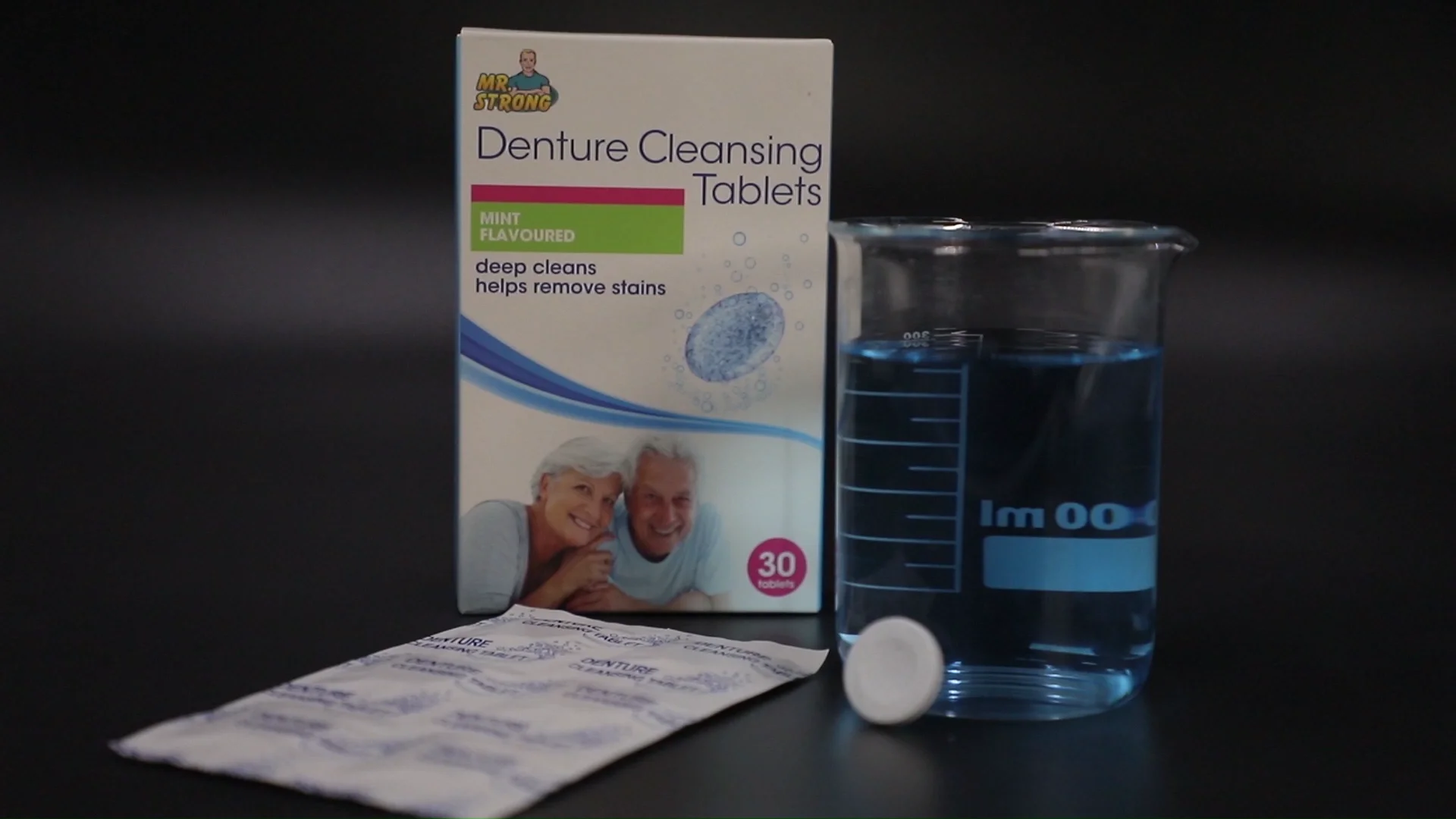 Yrdt01 Zinc Free Denture Cleaning Tablets In Box Buy Denture