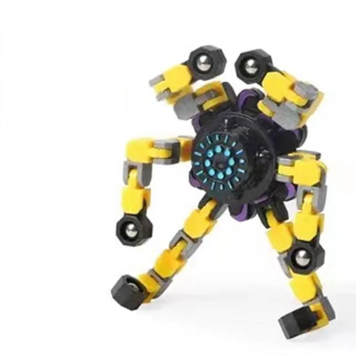Детский и взрослый деформируемый робот механический ручной Спиннер для пальцев игрушка продажи