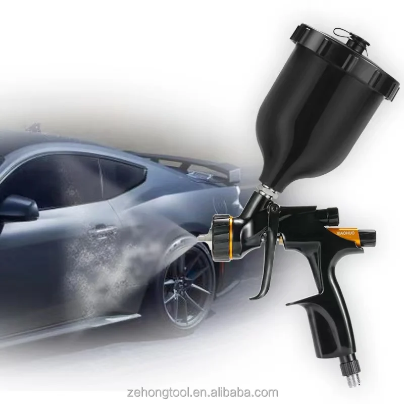 Taza Con Pistola Pulverizadora Direct Air, 700 Ml, Color Negro