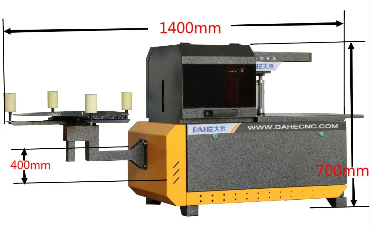 Mini Pneumatic Bending Slot Cutting Machine /advertising Signage Making Machine /aluminum Profile Bending Machine Semi Automatic