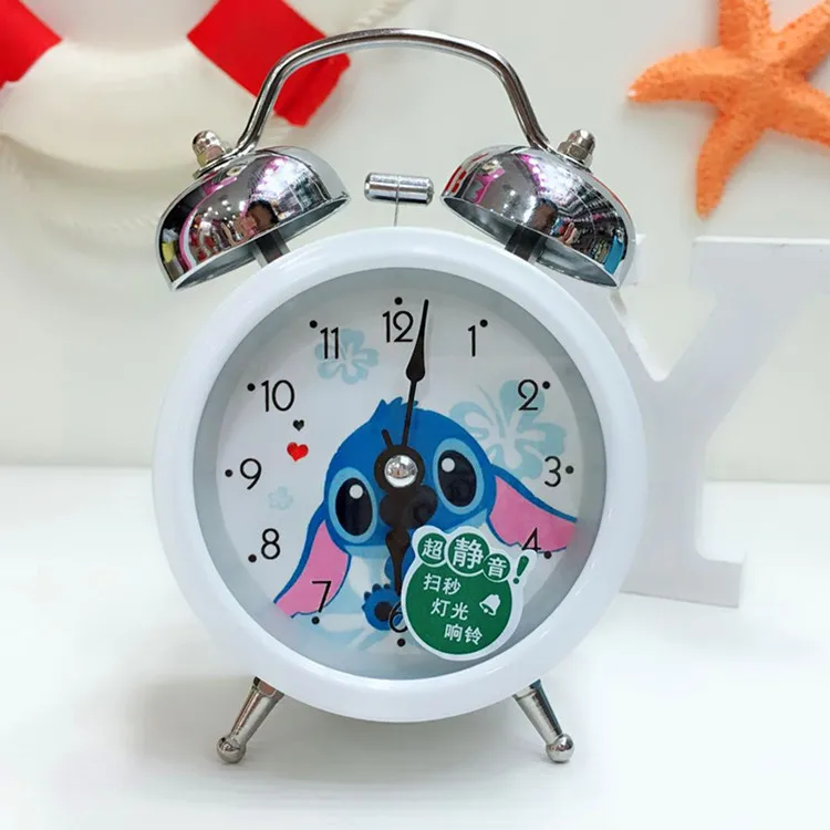 stitch twist waterproof kids alarm clock