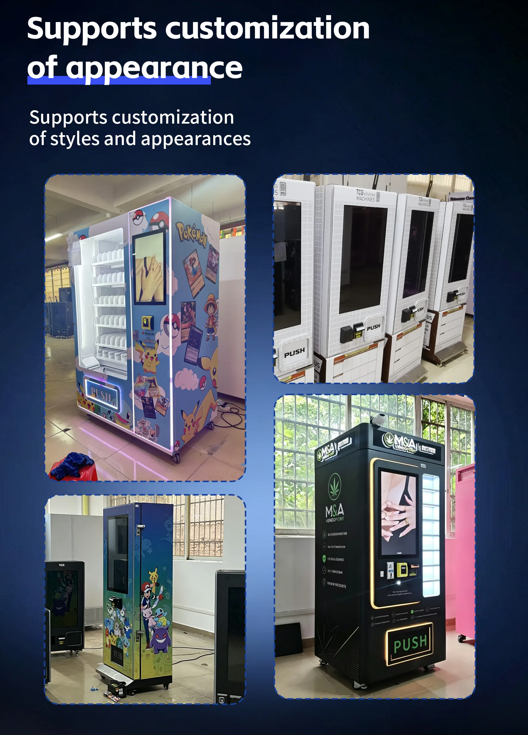tobacco vending machines for sale Tcn Single Cigarette Machine Cigarette Vending Machine and rows of brass pull knobs with original brand labels intact Custom Cigarette Mini Vending Machine