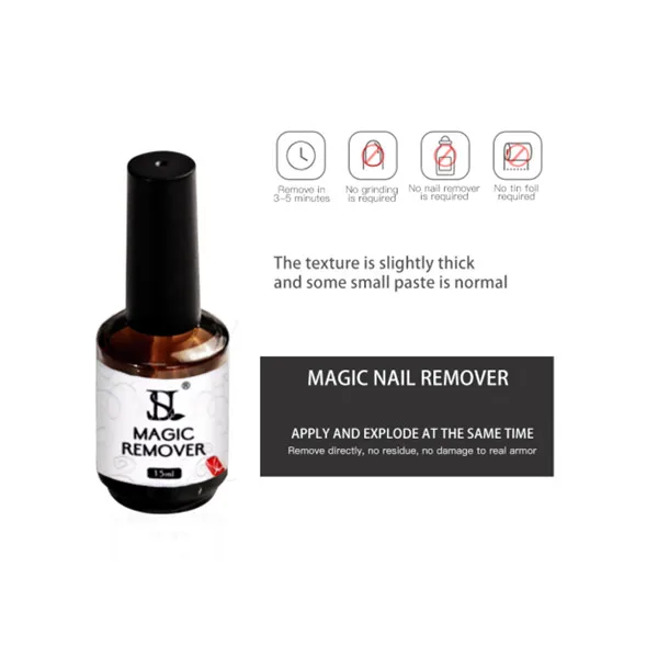 Популярная фабрика HS полировки 15 мл средство для удаления лака ногтей оптовая продажа гель-лака Уход за ногтями