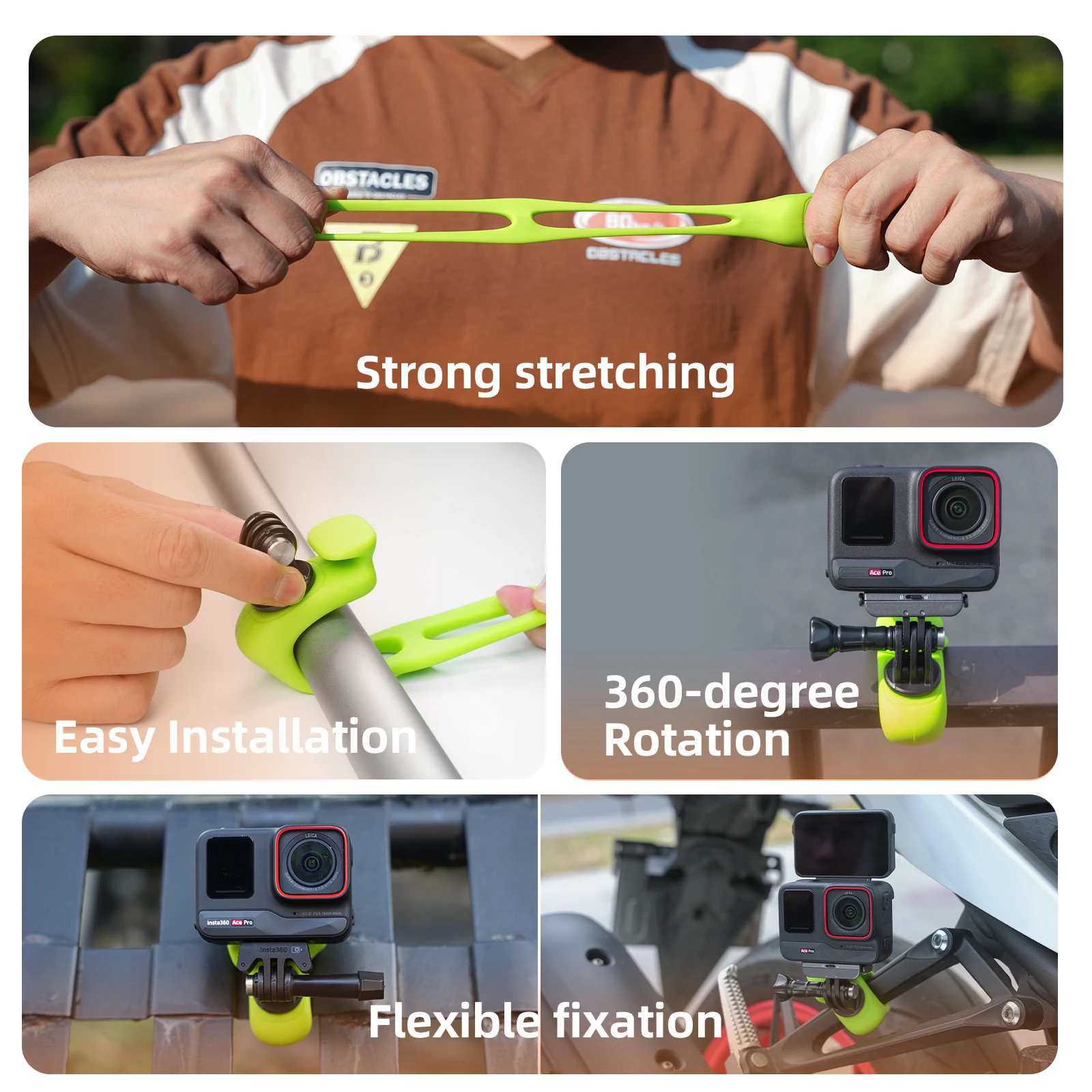 FiTSTILL Schutzfolien-Set Für Insta360 X4 – Panzerglas Für Display & Linse | 9H Härte, Anti-Fingerabdruck