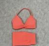 Chili red with shorts
