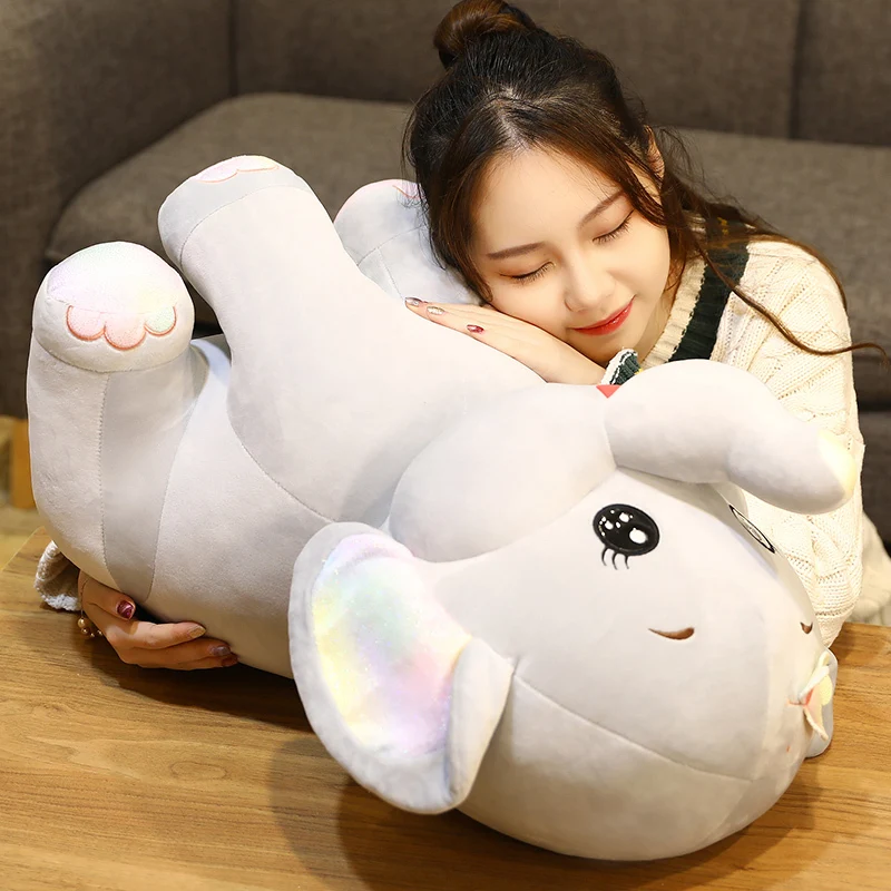  pobcesy Plush Toy Doll,60cm Plush Shark Pillow Removable Cute  Elephant Pants Super Soft Sofa Cushion Companion Plushies Funny Stuffed  Animal Doll Plush : Toys & Games