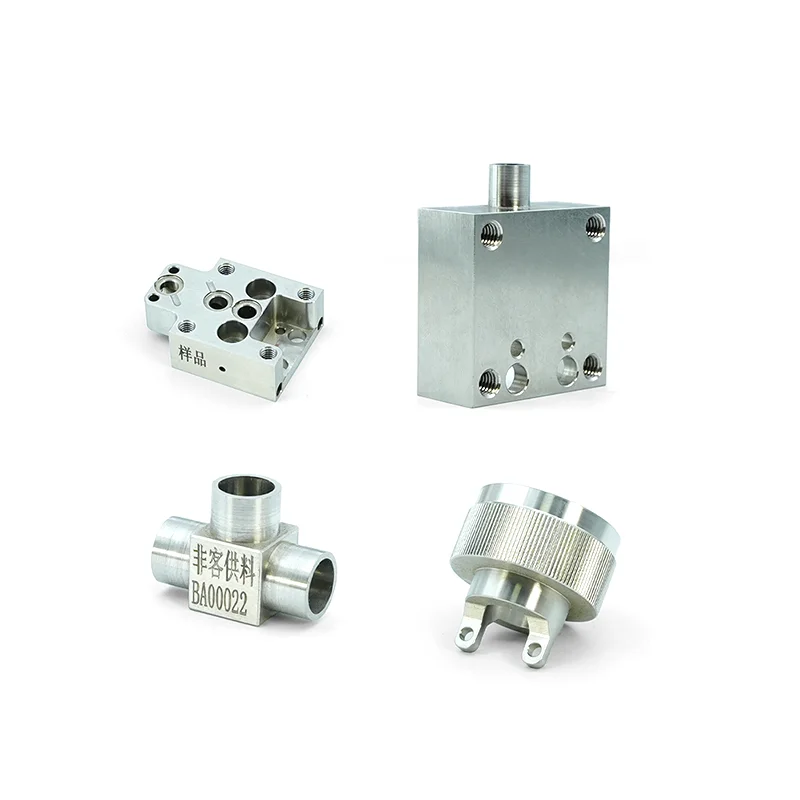 Five-axis Linkage Non-Standard Stainless Steel Anodized Aluminum Alloy Structural Parts for Semiconductor Component Processing