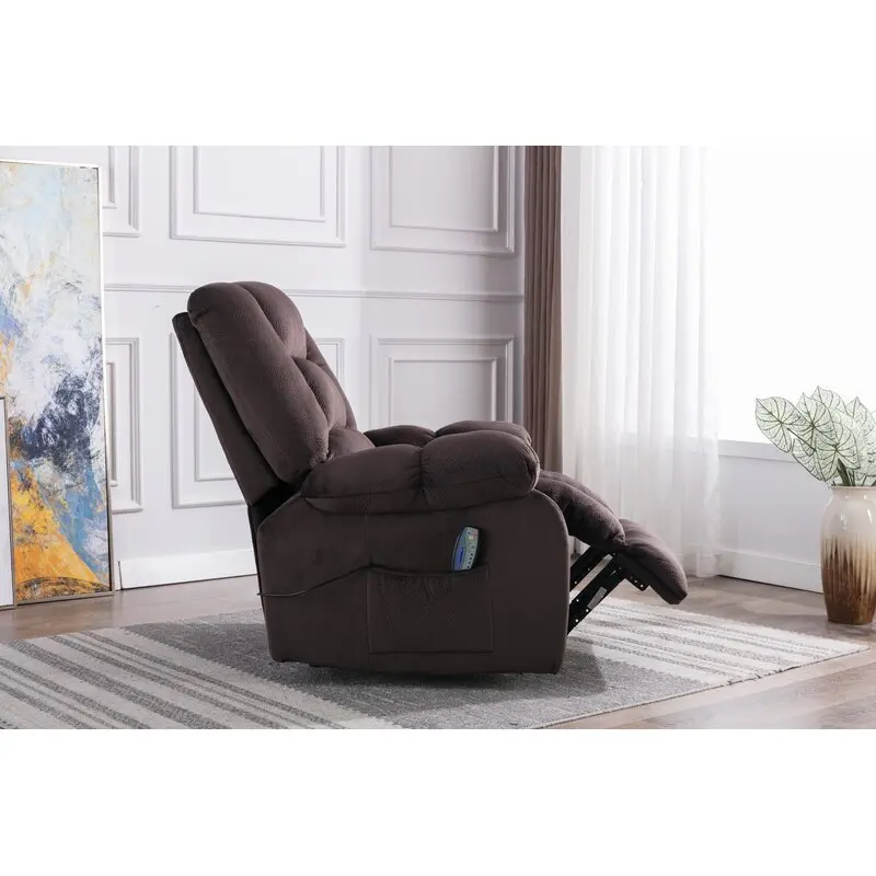 Manual  Recliner with Massage for Living Room