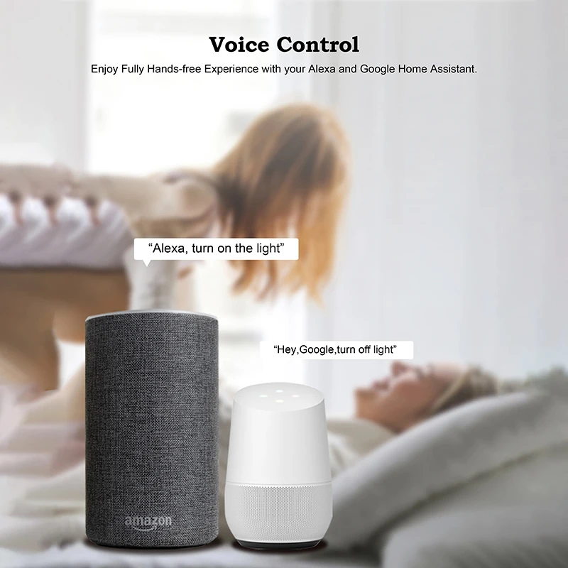 4-gang zigbee wall switch relay