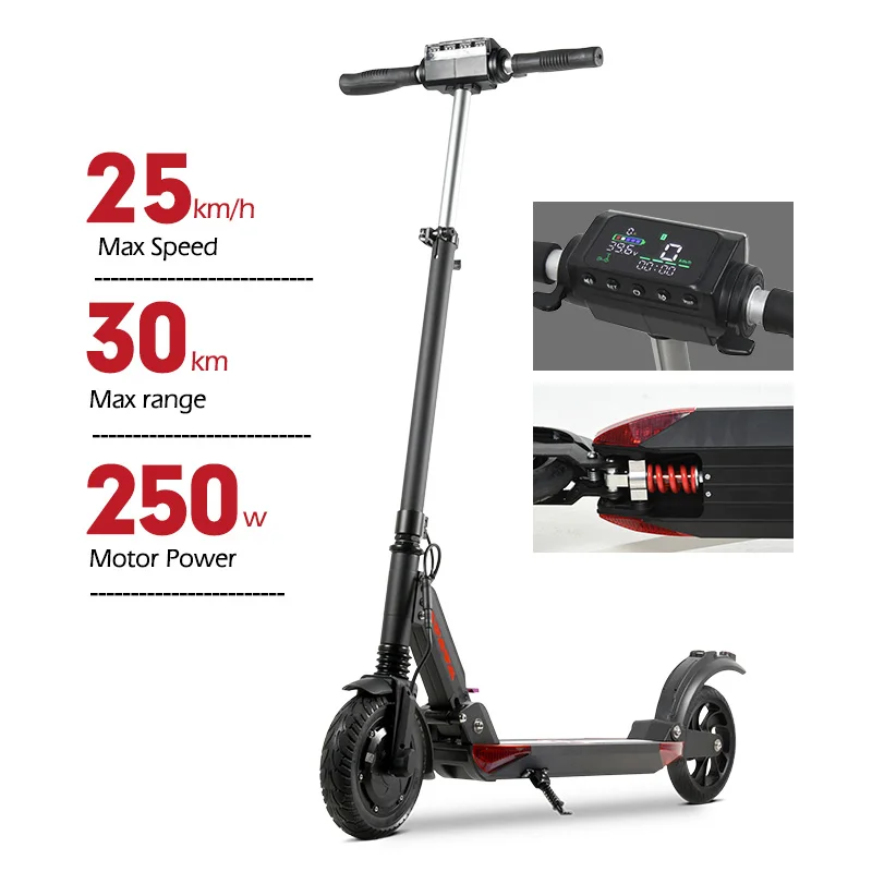 MK014 Elektrikli Scooter 36V 350W Inch Wholesale Portable Powerful Cheap  E Electric Scooter for Adults Wholesaler