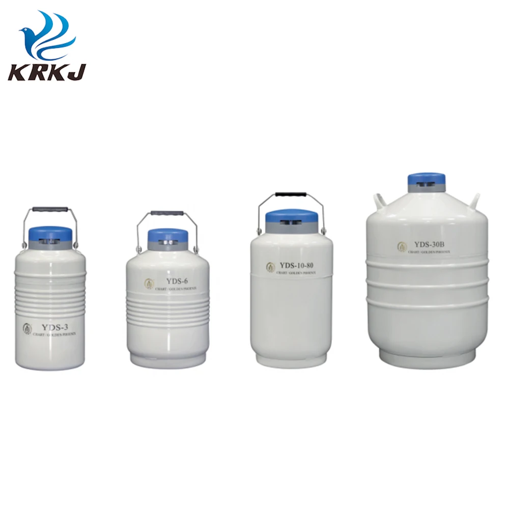 KD1004 Transport Liquid Nitrogen Frozen Cattle Bull Animal Semen tank Storage Container