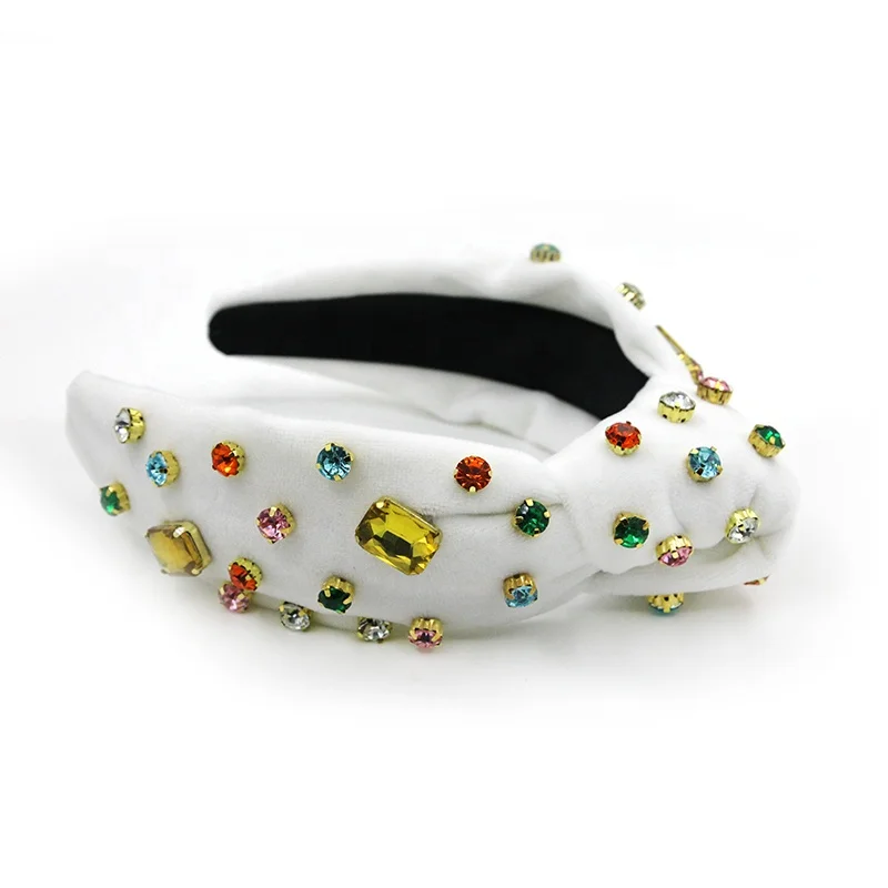 Shenglan 2023 Valentine's Day Headband With Colorful Rhinestones