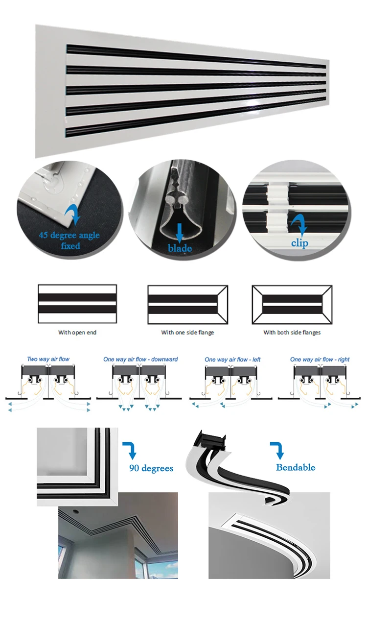 Linear Supply Air Grille