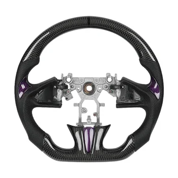Customizable Car Steering Wheel Carbon For Infiniti Q50 Carbon Fiber Steering Wheel