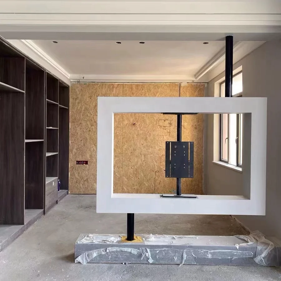 寝室 リビングルーム フリースイッチ モダン間仕切り壁パネル 360度