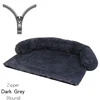 Zipper Round Dark Grey