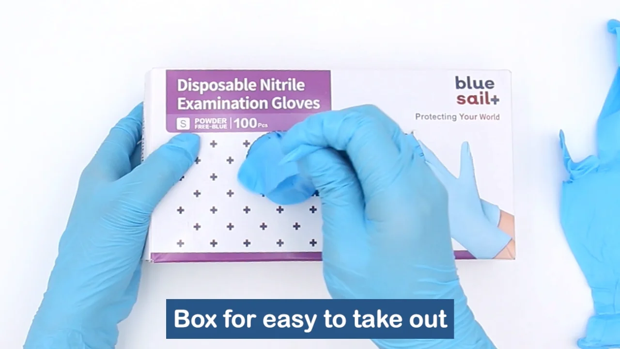 Bluesail Examination Food Grade Gloves Chemical Resistance Household