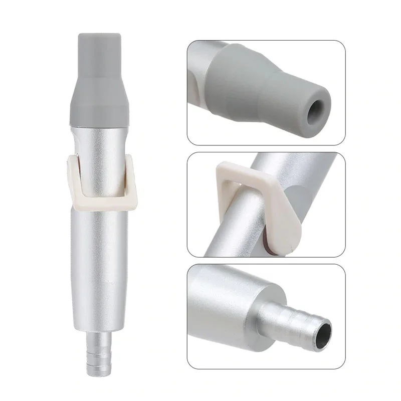 Aluminum Dental Saliva Ejector Suction Valves Strong/weak Adapters With