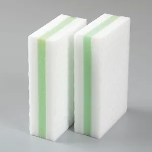 Factory Customized Water Absorbing Foam Sponge Esponja Magica De Cocina Limpeza Para Lavar Ollas Prato Melamine Sponge Colorful