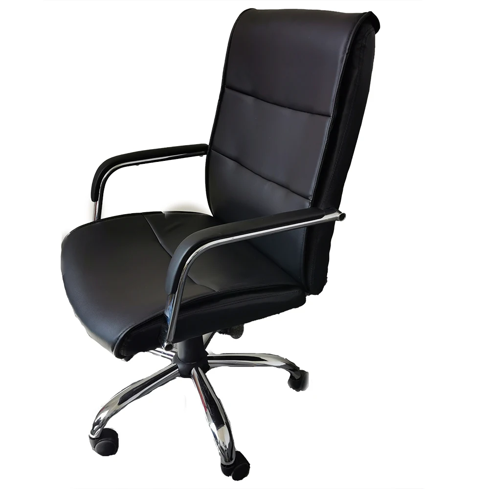 High Quality Classic Style Swivel High Back Leather Staff Office Room Computer Chairs
