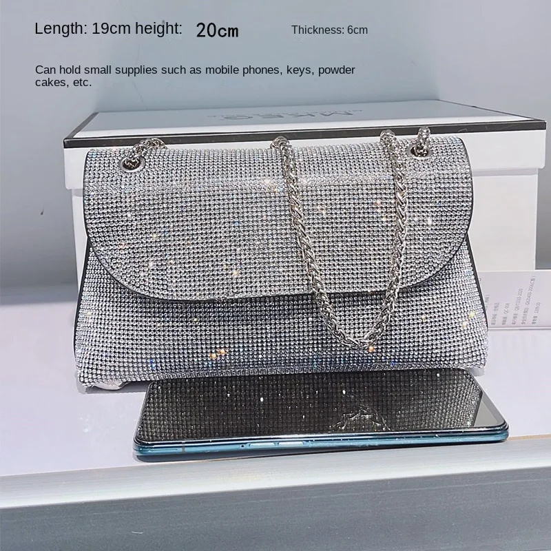 Sling Crossbody Glitter Ladies Pu Leather Designer Clutch Bag Evening ...