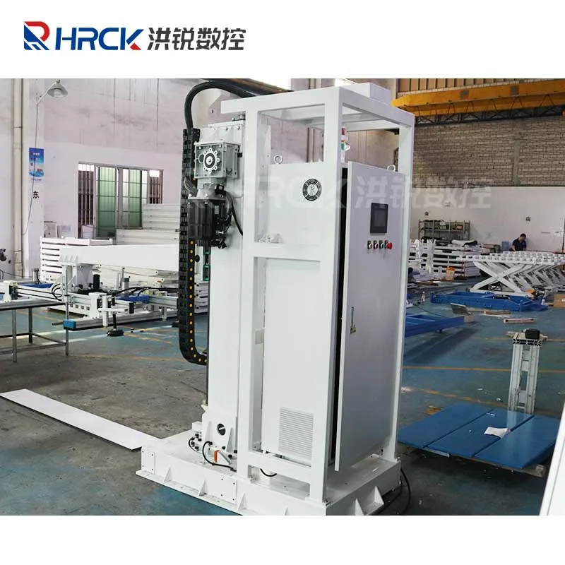 Efficient Wooden Door Production Line Palletizer Machine  Industrial Material Handling Equipment