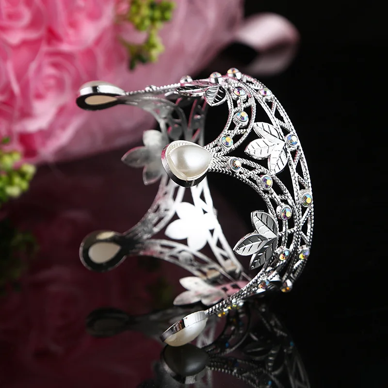 Популярная Мини-корона для торта невесты, корона для свадьбы, дня рождения, корона в стиле ретро барокко