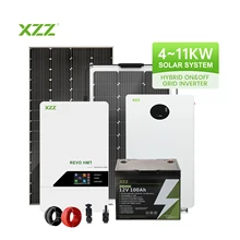 Best Selling Solar Inverter 4000w 6000W 230V Single Phase Hybrid Inverter Electric Solar System