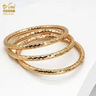 Nepal 24 Karat 24K Solid Gold Adjustable Alloy Charms Bangles Bangle luxury Jewelry Bracelet Bangle