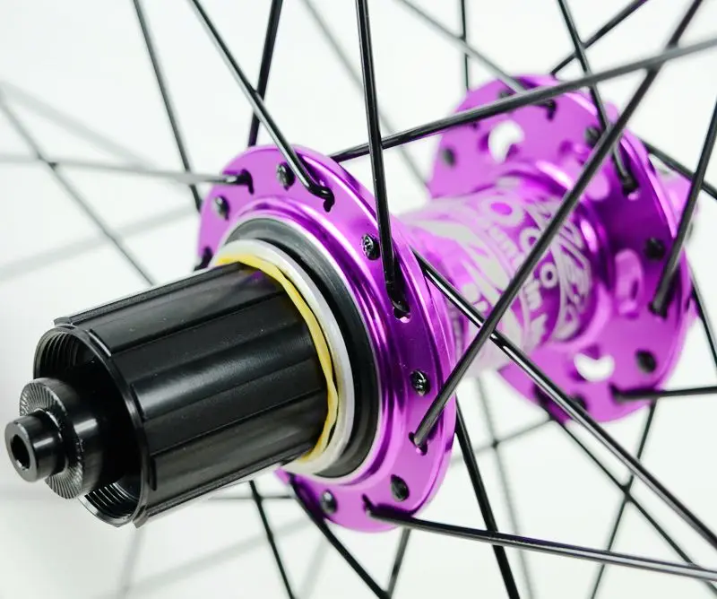 Bicycle Wheel Purple Hope Bike Parts MTB Purple Bicycle Wheelset