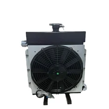 China Factory's Low Noise Inverter Hydraulic Oil Cooler Heat Exchanr Radiator with Fan