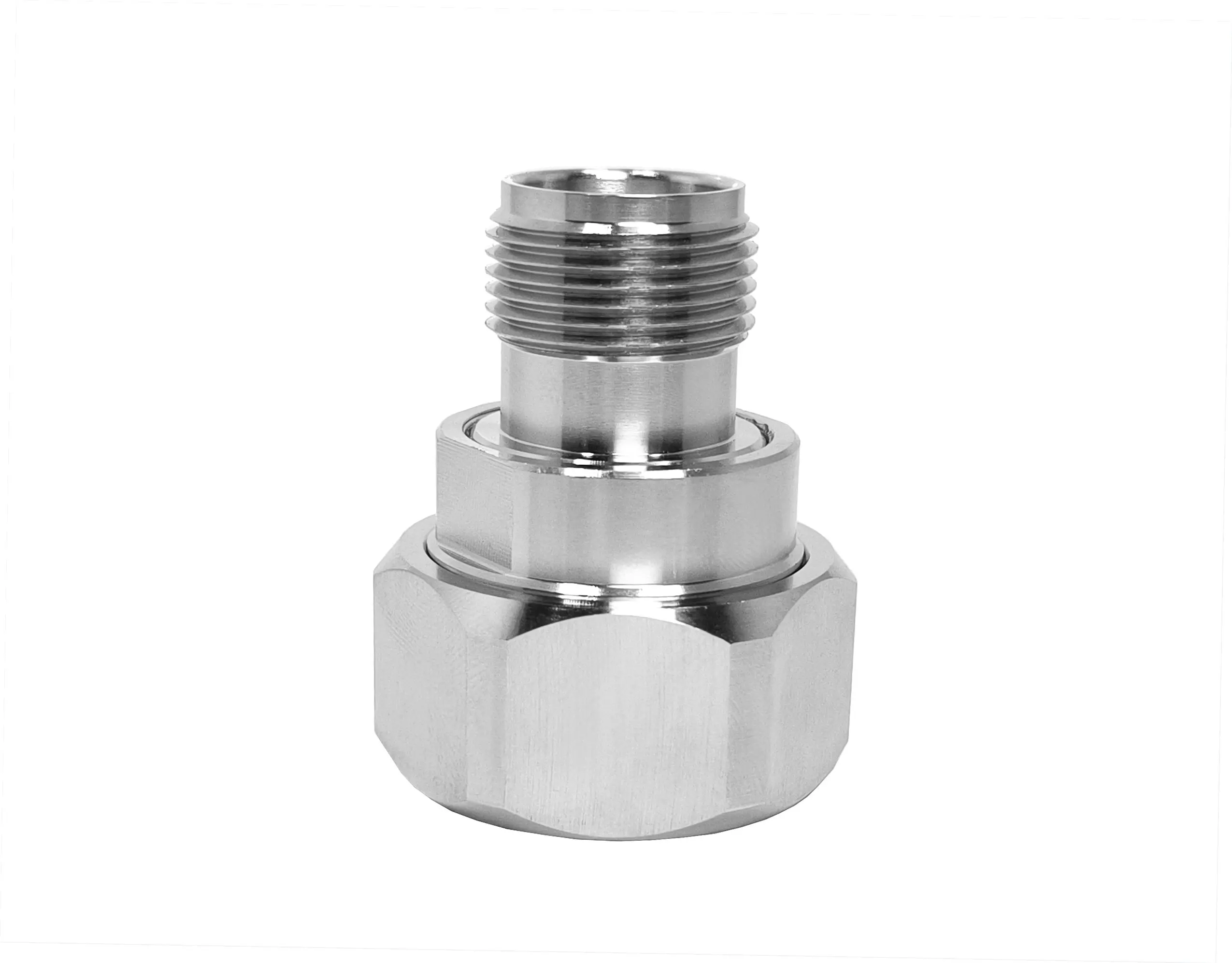 RF Adapter 50 Ohm HN Female Jack High Voltage to DIN L29 Male Pin Straight Connector