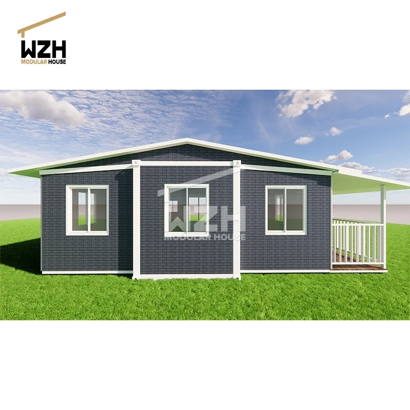 Prefab Garage and Storage Flat Pack Container Home Villa with Floor Plan Garden Buildings Small Houses Modular