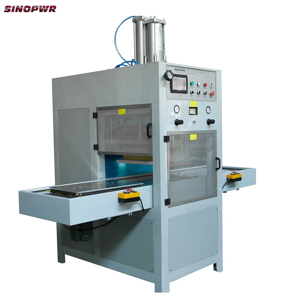 High Frequency Transparent Plastic Folding Box Plastic Sealing Machine
