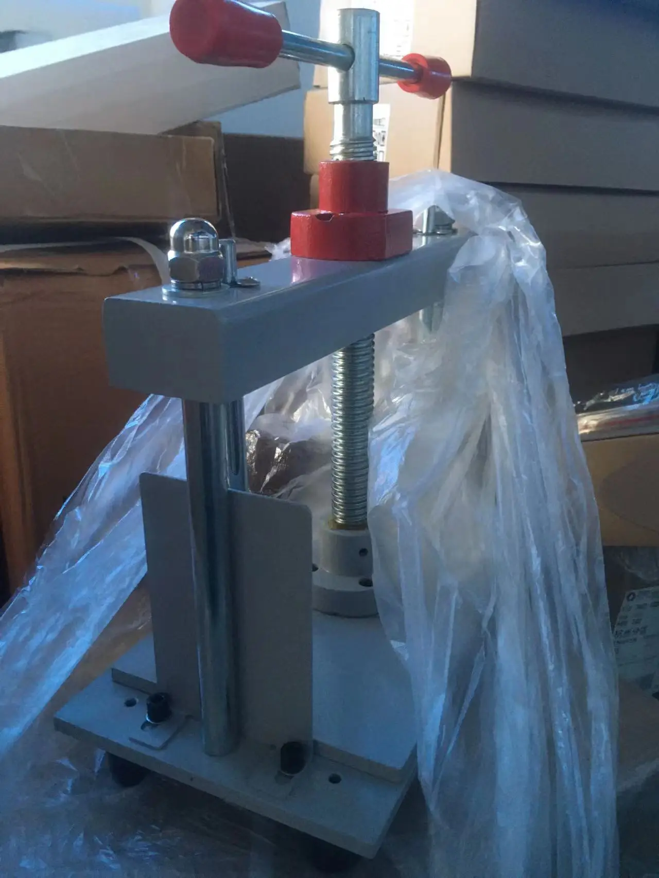 Manuelle Buchbindepresse A4 | Dokumentenpresse 1500 Kg Druck | Für Büro Und Archiv