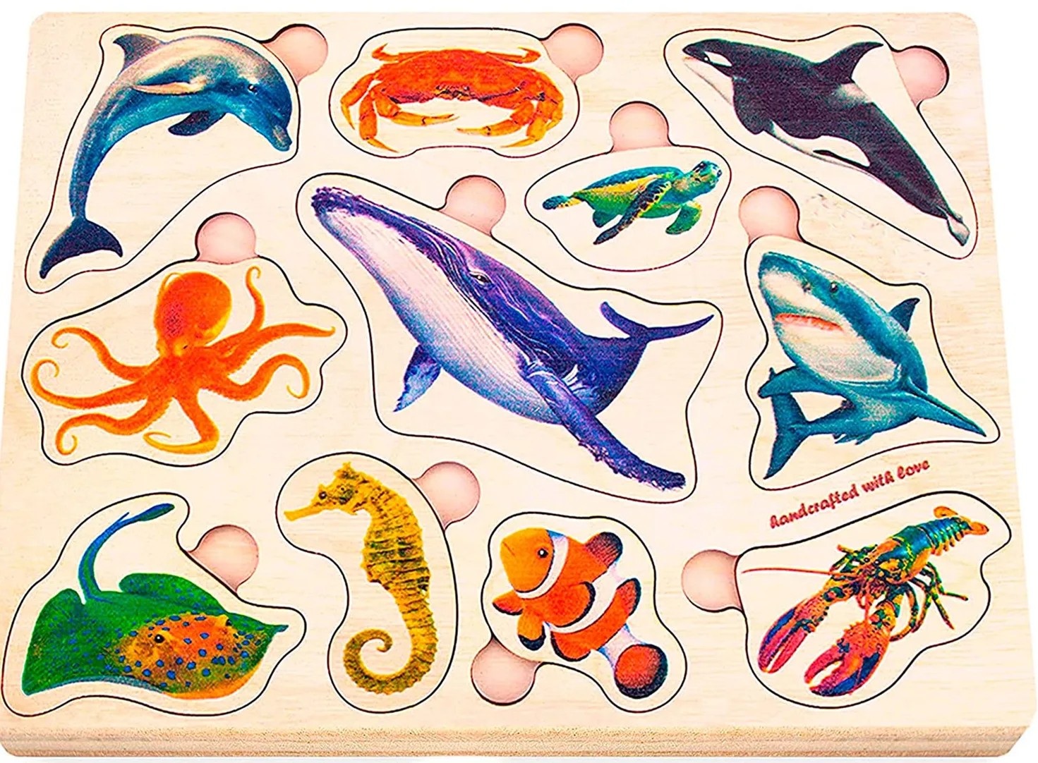 Zoo Animals Toys Sea Jigsaw Puzzles 3d Intelligence Kids Toy - Buy Sea ...