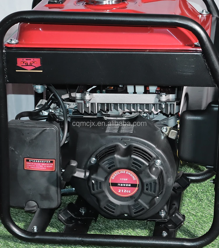 3000w Small Outdoor Home Backup Power Gasoline Generator Recoil Start Open Frame Inverter Generator 3kva Gas Generators details