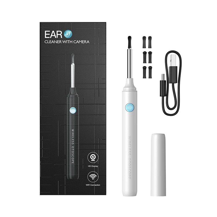 Visual Ear Cleaning Tool Otoscope Earpick Set Wireless Earwax Removal