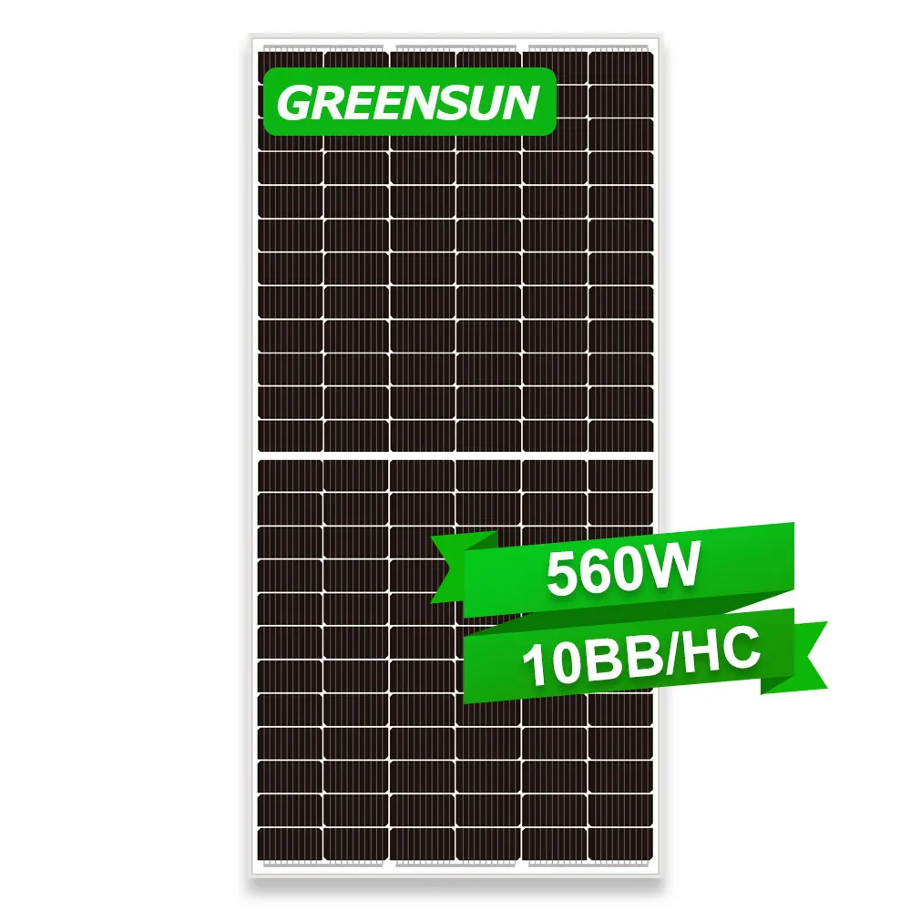 Greensun good raw material trina 540w solar panel system for houses